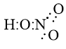 Viết công thức electron và công thức cấu tạo của axit nitric (ảnh 1)