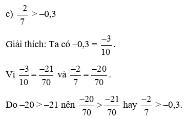 Vở bài tập Toán 7 Cánh diều Bài 1: Tập hợp Q các số hữu tỉ (ảnh 1)