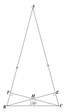 Sách bài tập Toán 7 Bài 8 (Kết nối tri thức): Tính chất ba đường cao của tam giác (ảnh 1)