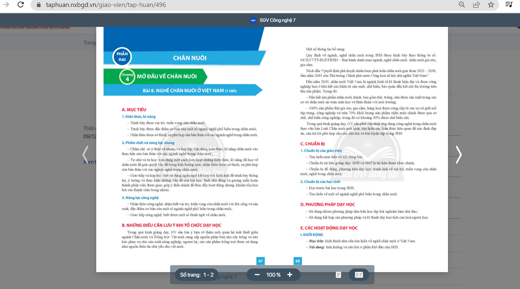 SGK Công nghệ 7 Chân trời sáng tạo pdf | Tải PDF và xem trực tuyến (ảnh 1)