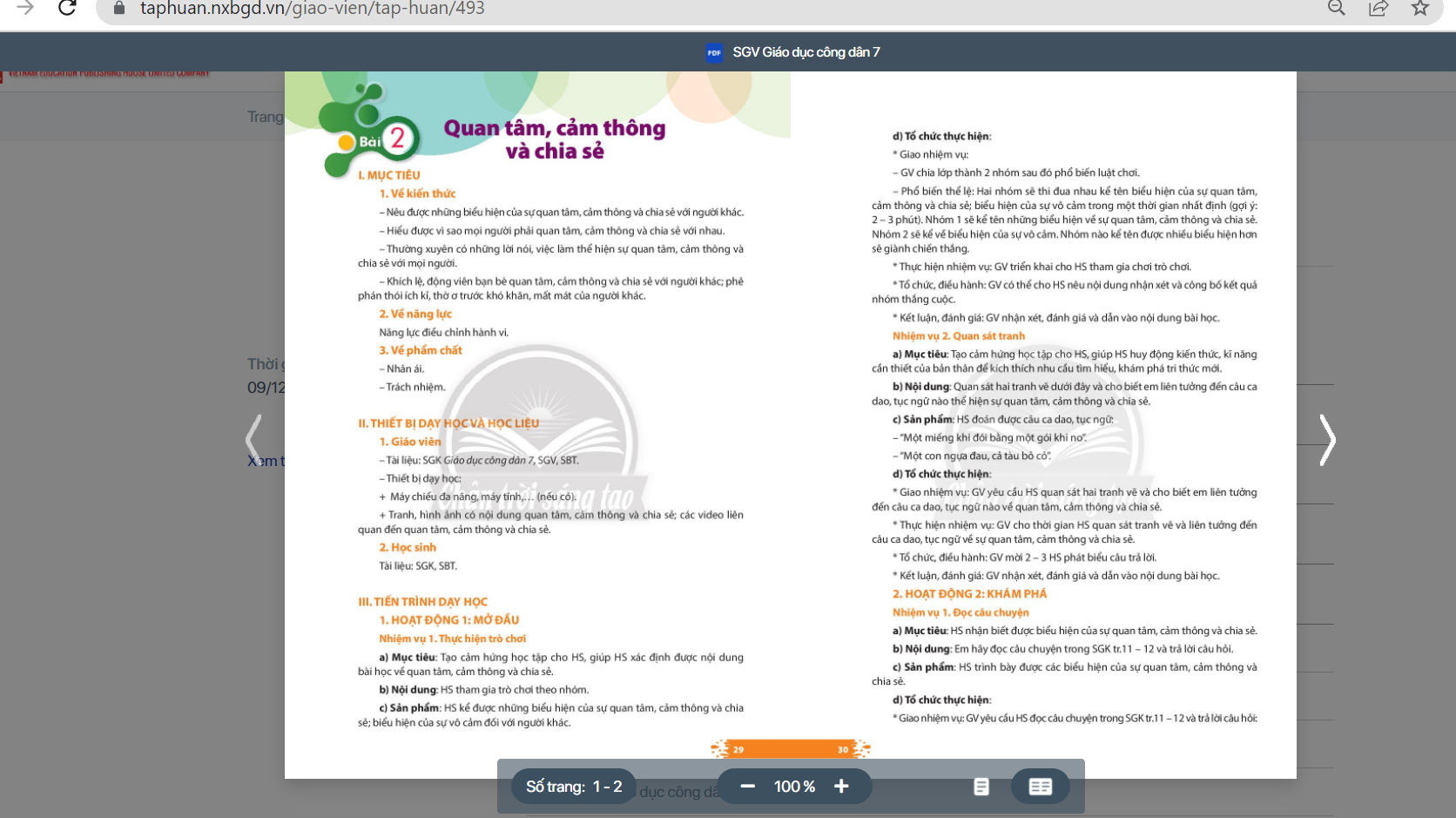 SGK Giáo dục công dân 7 Chân trời sáng tạo pdf | Tải PDF và xem trực tuyến | GDCD 7 (ảnh 1)