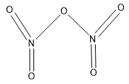 Viết công thức cấu tạo của N2O5 (ảnh 1)