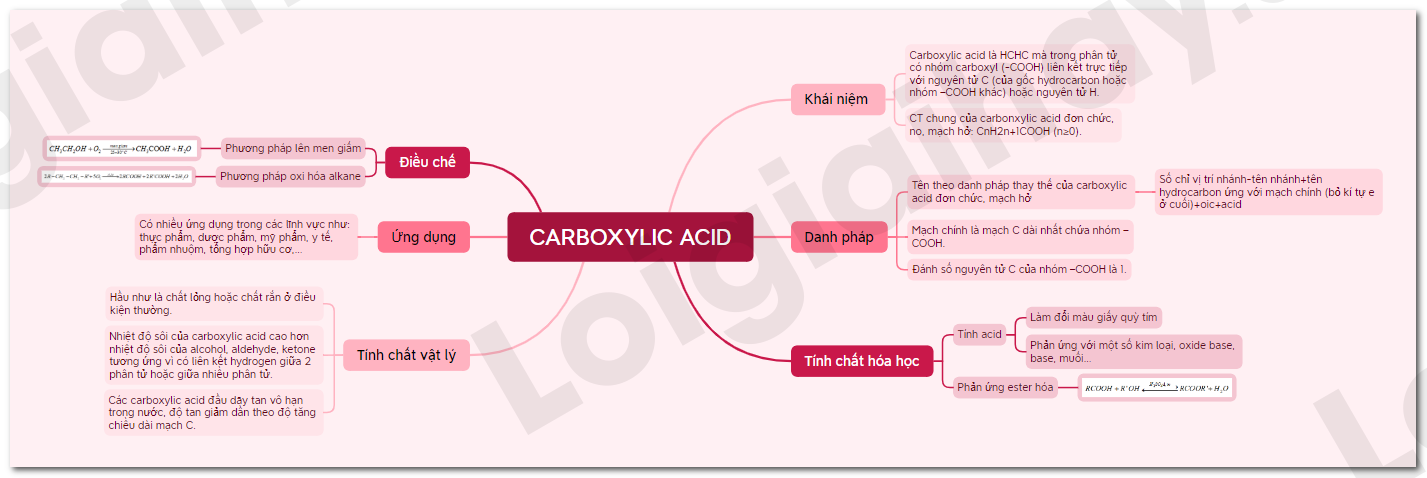 Lý thuyết Carboxylic acid – Hóa 11 Chân trời sáng tạo (ảnh 1)