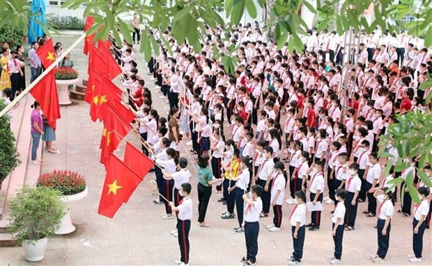 TOP 10 bài văn thuyết minh thuật lại buổi lễ khai giảng đầu năm học 2023-2024 của em (ảnh 1)