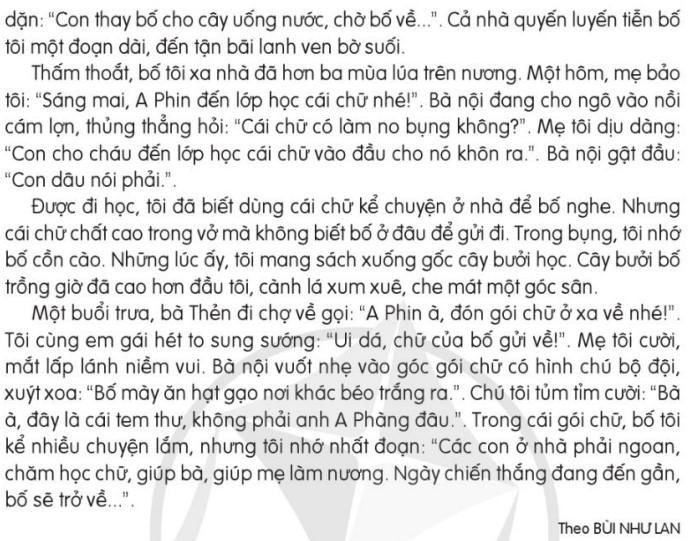 Bài 1: Trẻ em như búp trên cành (trang 5) Tiếng Việt lớp 5 Tập 1 – Cánh diều (ảnh 1)