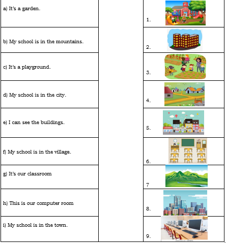 150 Bài tập Tiếng Anh lớp 4 Unit 6 (Global success): Our school facilities có lời giải (ảnh 1)