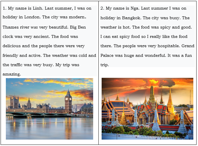 150 Bài tập Tiếng Anh lớp 4 Unit 10 (Global success): Our summer holiday có lời giải (ảnh 1)