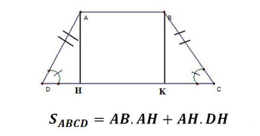 Lý thuyết Hình thang cân. Công thức tính chu vi, diện tích hình thang cân (2024) chính xác nhất (ảnh 1)