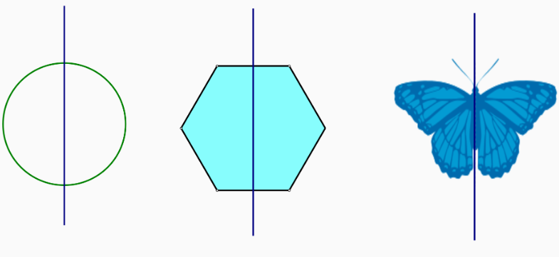 Trục đối xứng là gì? Các hình có trục đối xứng (ảnh 1)