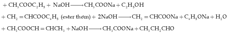 Tính chất - Ứng dụng - Điều chế Ester | Chuyên đề dạy thêm Hoá học 12 (chương trình mới) (ảnh 1)