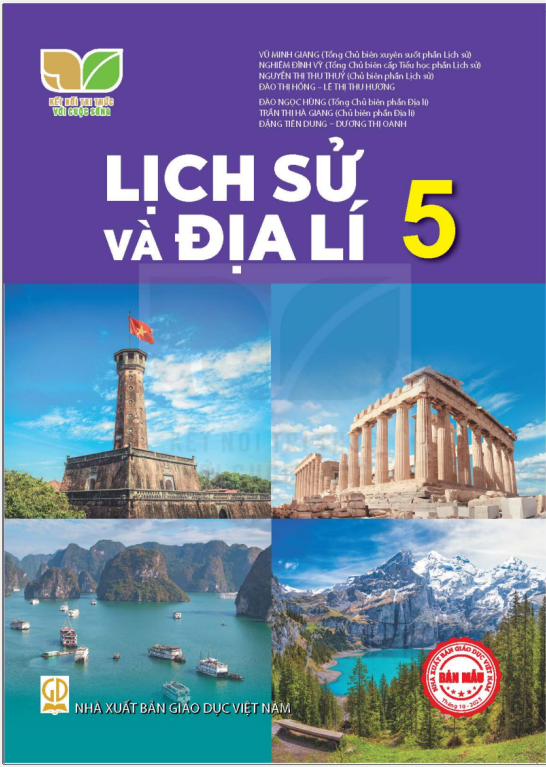 Lịch sử và Địa lí lớp 5 Kết nối tri thức pdf | Xem online, tải PDF miễn phí (ảnh 1)