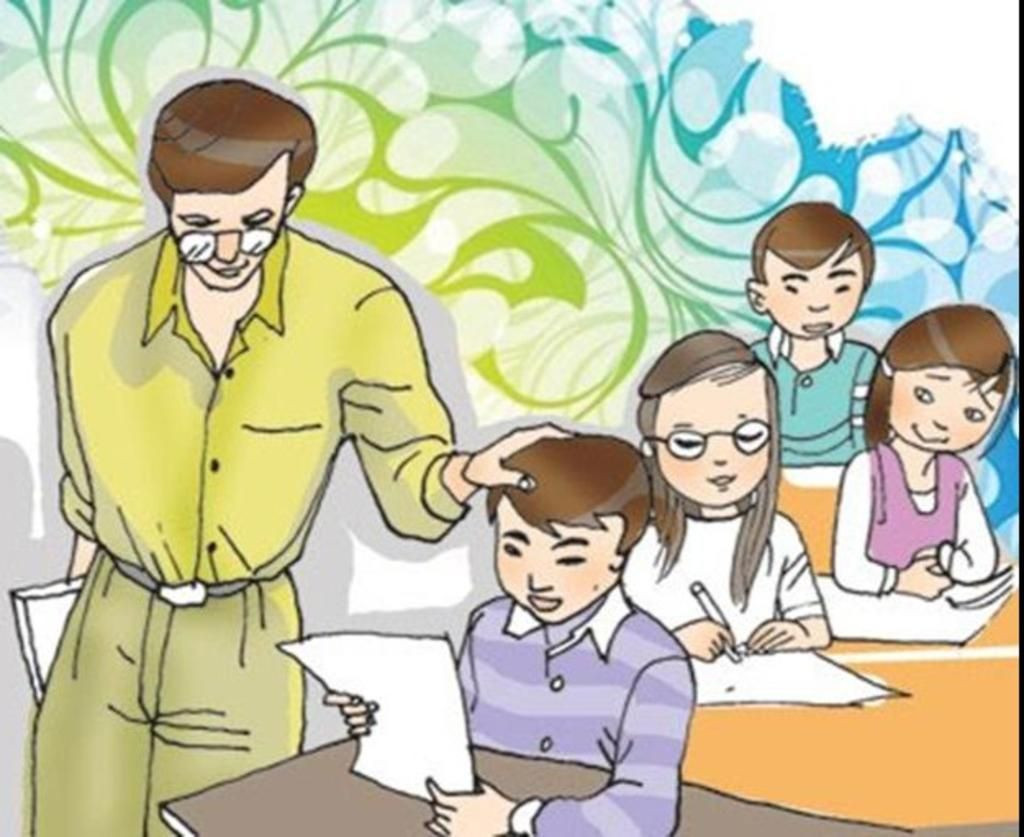 Đọc hiểu Bàn chân thầy giáo (Trần Đăng Khoa) có đáp án (ảnh 1)