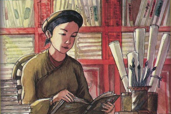 Đọc hiểu Người liệt nữ ở An ấp (Đoàn Thị Điểm) có đáp án (ảnh 1)