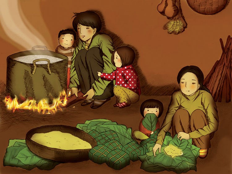 Đọc hiểu Tết của mẹ (Nguyễn Hữu Thịnh) có đáp án (ảnh 1)