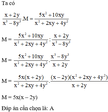 Trắc nghiệm Phép chia các phân thức đại số có đáp án - Toán lớp 8 (ảnh 1)