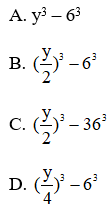 Trắc nghiệm Những hằng đẳng thức đáng nhớ (tiếp theo p2) có đáp án  - Toán lớp 8 (ảnh 1)