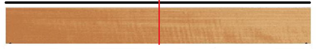 Nếu dùng một sợi dây đề “ chia” một thanh gỗ thẳng thành hai phần bằng nhau (ảnh 1)
