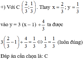 Trắc nghiệm Đồ thị của hàm số y = ax + b có đáp án – Toán lớp 9 (ảnh 1)
