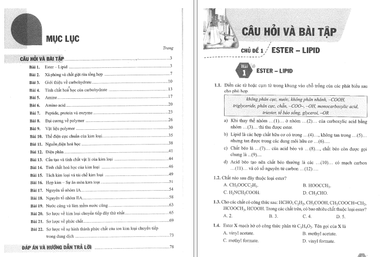 Sách bài tập Hóa 12 Cánh diều pdf | Xem online, tải PDF miễn phí (ảnh 1)