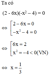 Trắc nghiệm Phương trình tích có đáp án - Toán lớp 8 (ảnh 1)