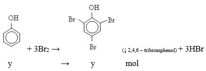 Cho hỗn hợp gồm etanol và phenol tác dụng với natri (dư) thu được 3,36 lít (ảnh 1)