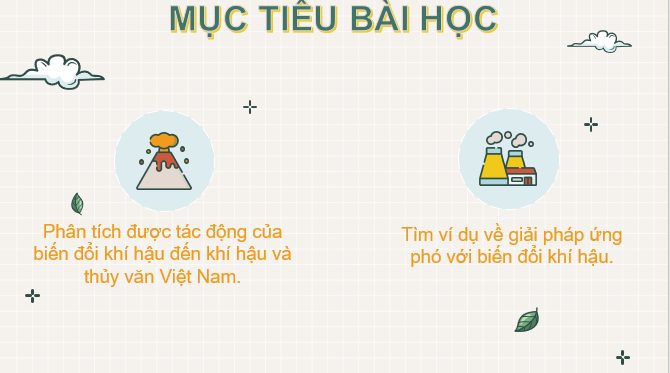 Giáo án điện tử Bài 8: Tác động của biến đổi khí hậu đối với khí hậu và thuỷ văn Việt Nam | Bài giảng PPT Địa lí 8 Cánh diều (ảnh 1)