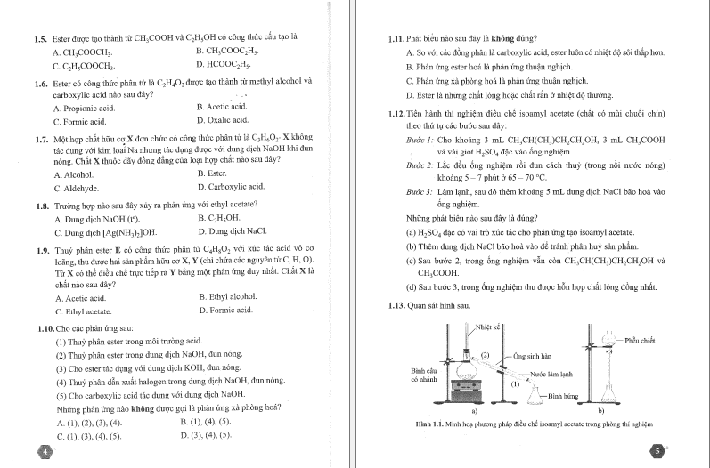 Sách bài tập Hóa 12 Cánh diều pdf | Xem online, tải PDF miễn phí (ảnh 1)