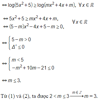 Trắc nghiệm Bất phương trình mũ và bất phương trình Logarit có đáp án - Toán lớp 12 (ảnh 1)