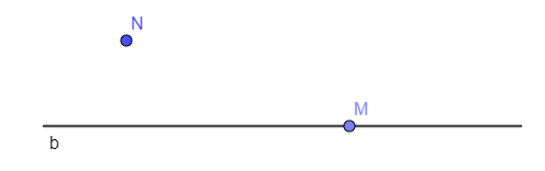 Vẽ đường thẳng b (ảnh 6)