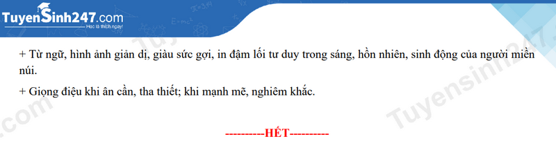 Đề thi vào 10 môn Văn chính thức Tỉnh Quảng Bình (2024 - 2025) mới nhất kèm đáp án (ảnh 1)