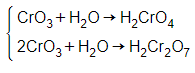 Trắc nghiệm Crom và hợp chất của crom có đáp án - Hóa học lớp 12 (ảnh 1)
