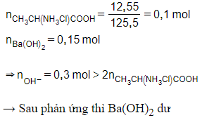 Trắc nghiệm Amino axit có đáp án - Hóa học 12 (ảnh 1)