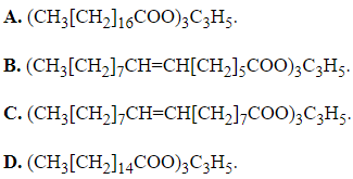 Trắc nghiệm Lipit có đáp án - Hóa học lớp 12 (ảnh 1)