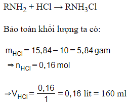 Trắc nghiệm Amin có đáp án - Hóa học lớp 12 (ảnh 1)