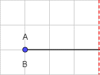 Quan sát đoạn thẳng AB trên giấy ô vuông (ảnh 1)
