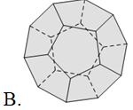 Vật thể nào trong các vật thể sau không phải là khối đa diện (ảnh 1)