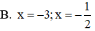 Tìm giá trị x thỏa mãn 2x(x – 3) – (3 – x) = 0 (ảnh 1)