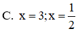 Tìm giá trị x thỏa mãn 2x(x – 3) – (3 – x) = 0 (ảnh 1)
