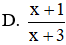 Phân thức  x 2 − 4 x + 3 x 2 − 6 x + 9  (với x ≠ 3)  bằng với phân thức nào sau đây (ảnh 1)