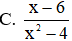 Với phân thức  1 3 x − 2 x 2 − 4 3  về phân thức có tử và mẫu là các đa thức với hệ số nguyên (ảnh 1)