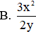 Kết quả của phép chia  5 ( x + 1 ) x y 2 : 10 ( x + 1 ) 3 x 2 y là (ảnh 1)