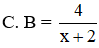 Cho biểu thức B = ( 1 x − 2 − 2 x 4 − x 2 + 1 2 + x ) . ( 2 x − 1 )  Rút gọn B ta được (ảnh 1)