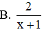 Rút gọn biểu thức  1 x + 2 + 1 ( x + 1 ) ( x + 2 ) + 1 ( x + 1 ) ( 2 x + 1 )  ta được (ảnh 1)