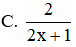 Rút gọn biểu thức  1 x + 2 + 1 ( x + 1 ) ( x + 2 ) + 1 ( x + 1 ) ( 2 x + 1 )  ta được (ảnh 1)