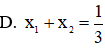 Gọi x1 là nghiệm của  phương trình (x + 1)3 – 1 = 3 – 5x + 3x2 + x3 (ảnh 1)