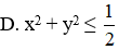 Cho x + y > 1. Chọn khẳng định đúng (ảnh 1)