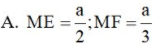 Cho điểm M thuộc đoạn thẳng AB sao cho MA = 2MB (ảnh 1)