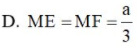 Cho điểm M thuộc đoạn thẳng AB sao cho MA = 2MB (ảnh 1)