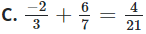 Phép tính nào dưới đây là sai? 1 3 − ( 0 , 4 ) = 11 15 (ảnh 1)