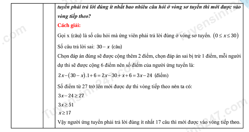 Đề thi vào 10 môn Toán chính thức Tỉnh Bắc Kạn (2025 - 2026) mới nhất kèm đáp án (ảnh 1)